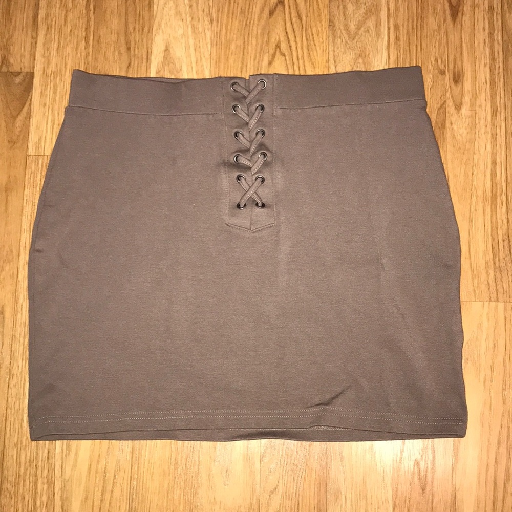 Forever 21 Brown bodycon skirt